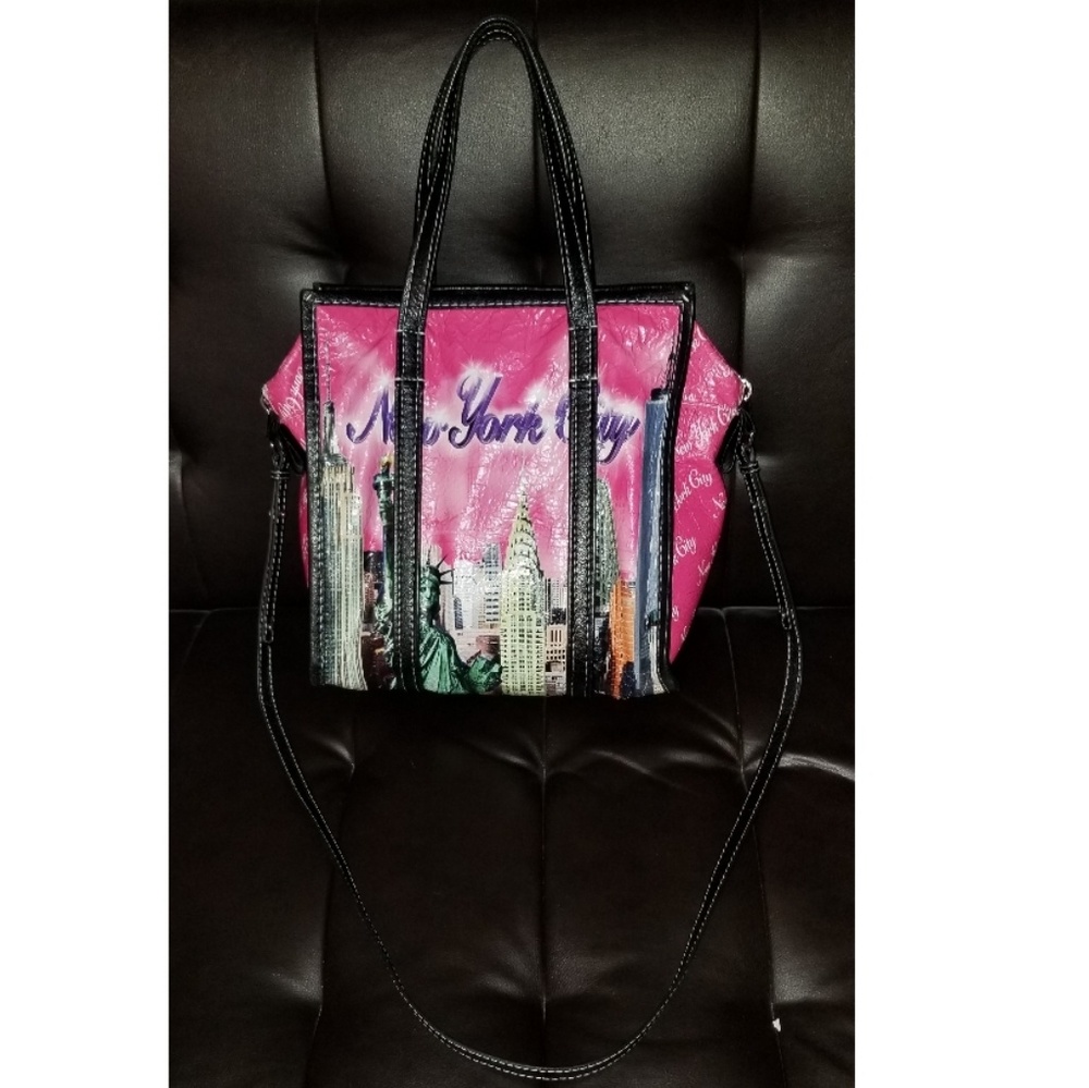 Balenciaga Bazar Shoppers Small AJ NYC Tote Bag